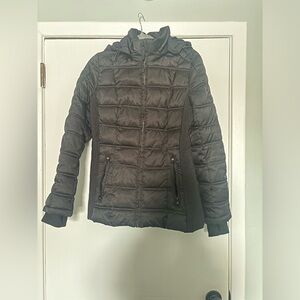 Nautica Women's Charcoal Puffer Jacket
